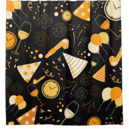 Cortina De Ducha Día de Año Nuevo