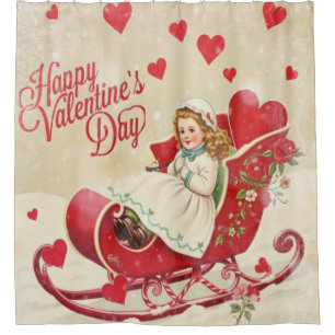 Cortina De Ducha Día de San Valentín