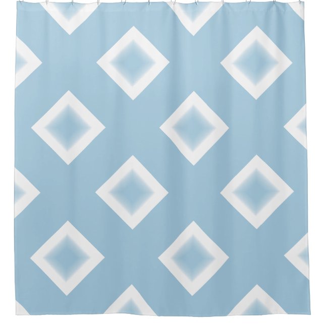 Cortina de ducha - Diamante blanco con estrella ce (Anverso)