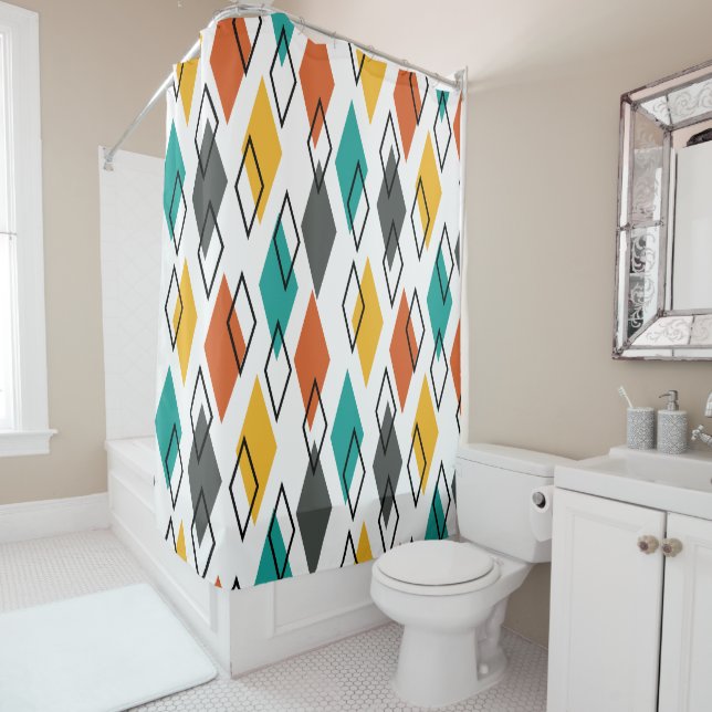 Cortina De Ducha Diamantes para siempre (In situ)