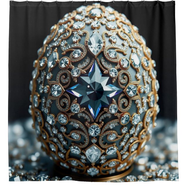 Cortina De Ducha Die Seele des Lichts – Diamant in seiner Reinheit (Anverso)