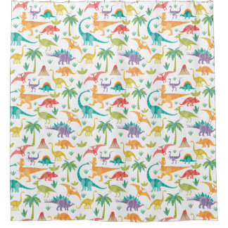 Cortina De Ducha Dinos en la funda del Duvet suelto