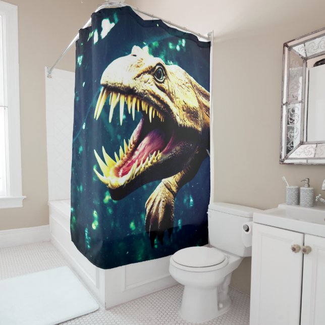 Cortina De Ducha Dinosaurio (In situ)