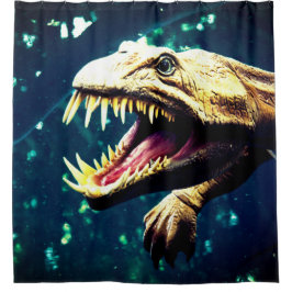 Cortina De Ducha Dinosaurio