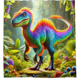 Cortina De Ducha Dinosaurio