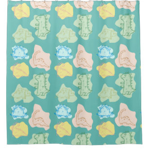 CORTINA DE DUCHA DINOSAURIO