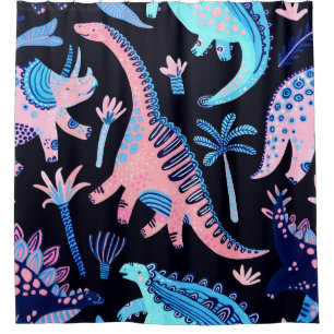 Cortina De Ducha Dinosaurios personalizados ínfimos en españa