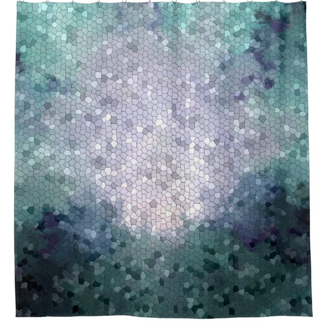 Cortina De Ducha Diseño 15 mosaico (Anverso)