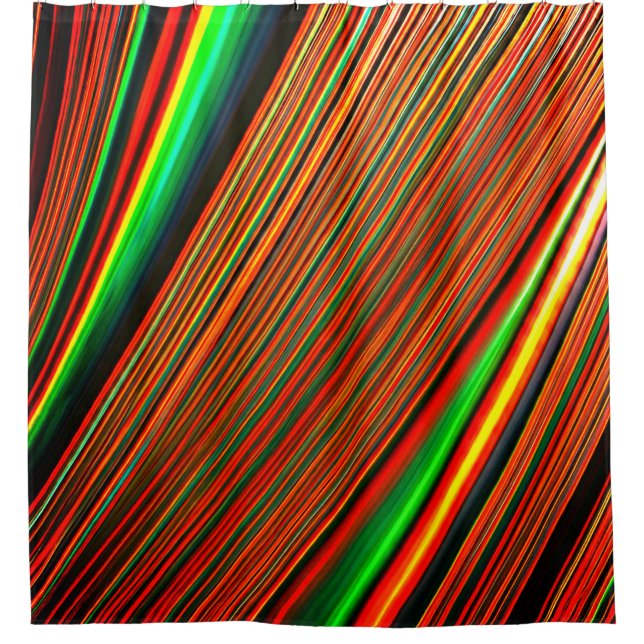 Cortina De Ducha Diseño a rayas (Anverso)