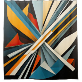 Cortina De Ducha Diseño abstracto moderno