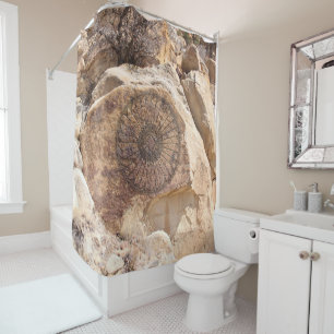 Cortina De Ducha Diseño de alfarería de fibras pequeñas