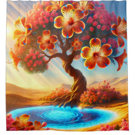 Cortina De Ducha Diseño de flores