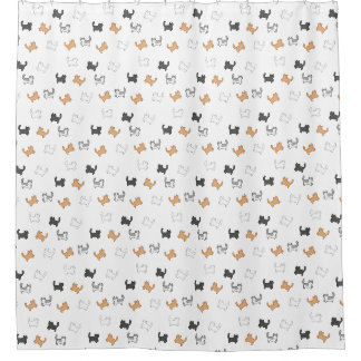 Cortina De Ducha diseño de gatitos