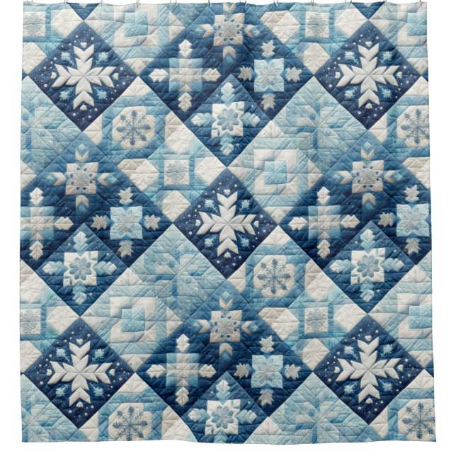 Cortina De Ducha Diseño de Navidades sin límite (Anverso)