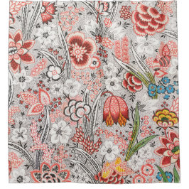 Cortina De Ducha Diseño de tejidos florales de Allover (aproximadam
