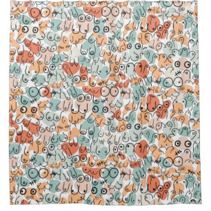 Cortina De Ducha diseño divertido de ducha de bebé