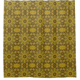 Cortina De Ducha Diseño egipcio abstracto