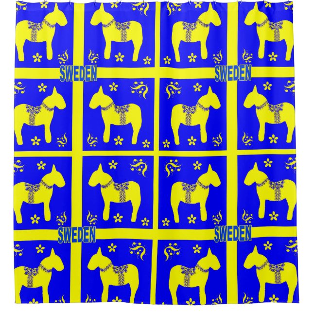 Cortina De Ducha Diseño escandinavo (Anverso)