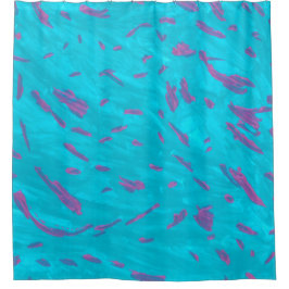 Cortina de ducha divertida de agua