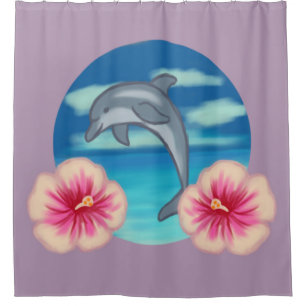 Cortina De Ducha Dolphin Paradise