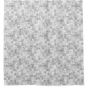 Cortina De Ducha Dominoes de Retro Starburst