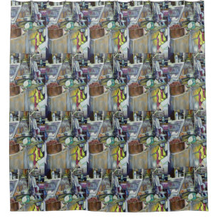 Cortina De Ducha ¿Dónde está el curry de la cabeza de pescado? Sing