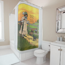 Cortina De Ducha ¿Dónde has estado? Madre Rhyme de oca