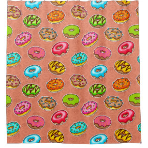 Cortina De Ducha Donuts