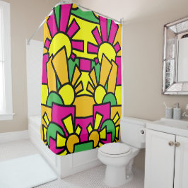 Cortina De Ducha Doodle festivo Art. 42