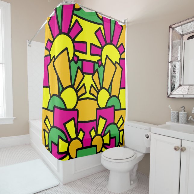 Cortina De Ducha Doodle festivo Art. 42 (In situ)