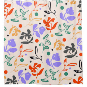 Cortina De Ducha Doodle Garden