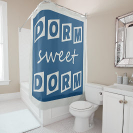Cortina de ducha "Dorm Sweet Dorm"