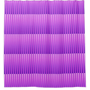 Cortina De Ducha Dosis de satén - violeta y orquídea