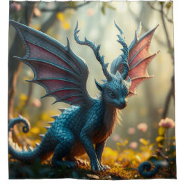 Cortina De Ducha 🔥 Drachenwelt – Das Reich der Lüfte und Flammen