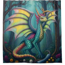 Cortina De Ducha 🔥 Drachenwelt – Das Reich der Lüfte und Flammen