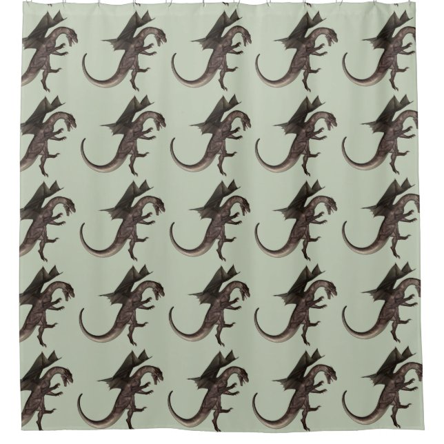 Cortina de ducha Dragon (Anverso)