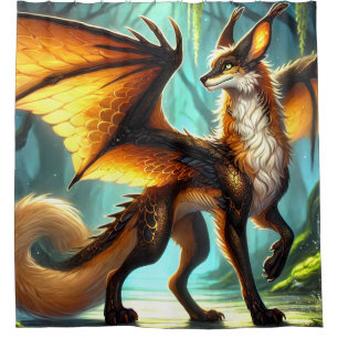 Cortina De Ducha Dragon Creature