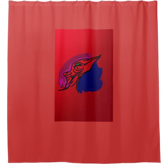 Cortina De Ducha Dragon Fashionista (Anverso)