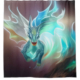Cortina De Ducha Dragon Shower Curtain