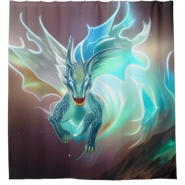 Cortina De Ducha Dragon Shower Curtain (Anverso)