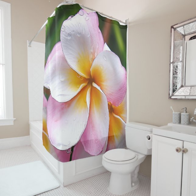 Cortina De Ducha Dream Palette: Franjipani flower (In situ)