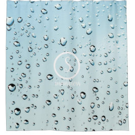 Cortina De Ducha Drogas de agua con logotipo y texto de Personaliza