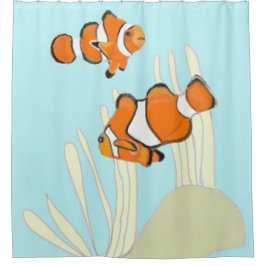 Cortina De Ducha Ducha de pez payaso