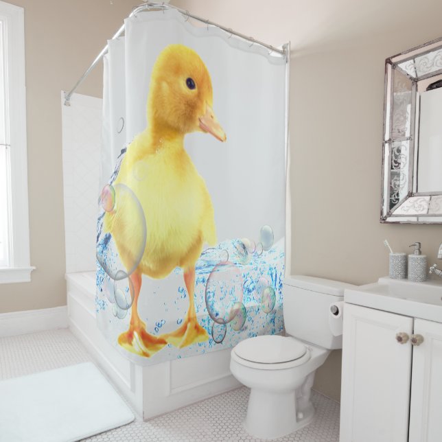 cortina de ducha DUCKYbubblebath | m3galleryStudio (In situ)