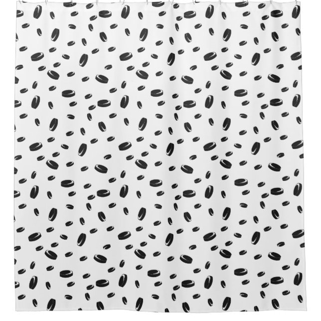 Cortina De Ducha Duendes maliciosos de hockey (Anverso)