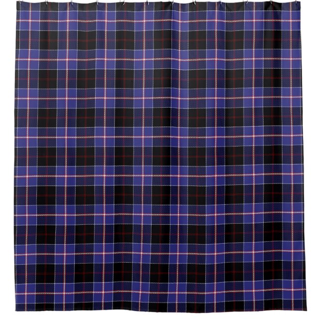 Cortina de ducha Dunlap Tartan (Anverso)