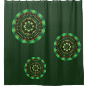 Cortina de ducha Earth Mandala