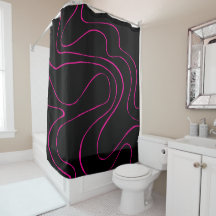 Ebb y Flow 2 - Magenta y negro