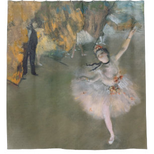 Cortina De Ducha Edgar Degas el   la estrella, o bailarín en la