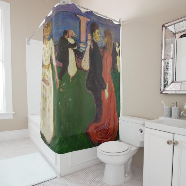 Cortina De Ducha Edvard Munch - El baile de la vida (In situ)